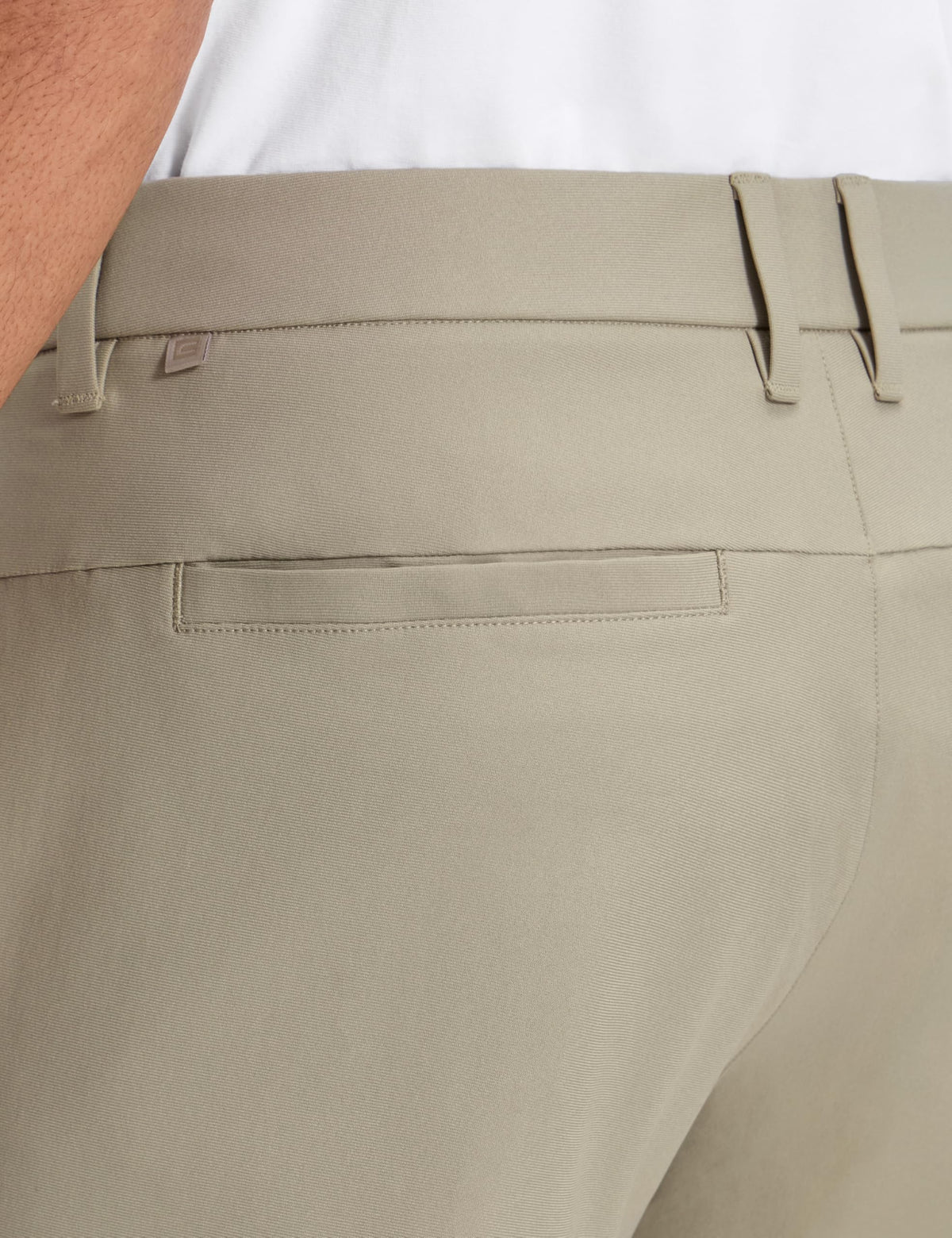 CRZ YOGA oak color golf pants suited for work, golf, or daily wear