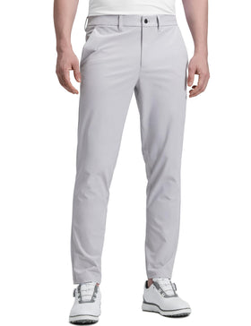 CRZ YOGA men's golf pants front view highlighting quick-dry fabric for active wear