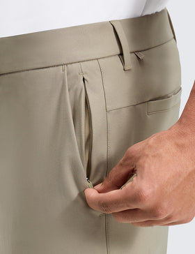 CRZ YOGA slim fit leg cut creating a taller, streamlined silhouette