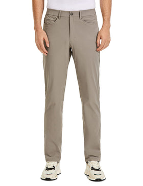 CRZ YOGA men's stretch golf pants — front view with slim tapered fit for versatile wear