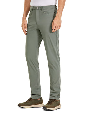 CRZ YOGA men's stretch golf pants inseam 35 inches for versatile wear and mobility