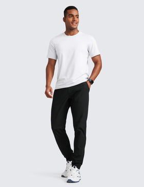 CRZ YOGA pull-on joggers with elastic waistband and drawstring for flexible fit.
