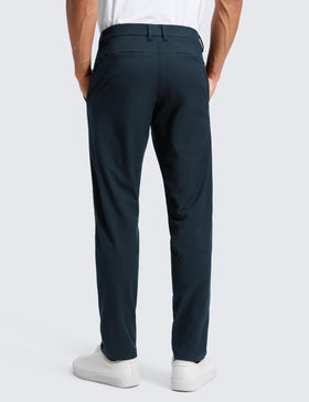 CRZ YOGA Stretch Cotton Chino Pants side pocket view, convenient storage