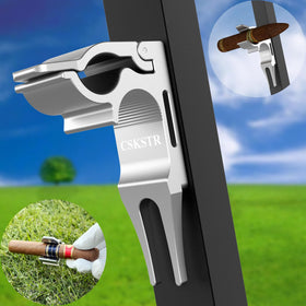 CSKSTR CNC machined aluminum with silver finish on cart frame