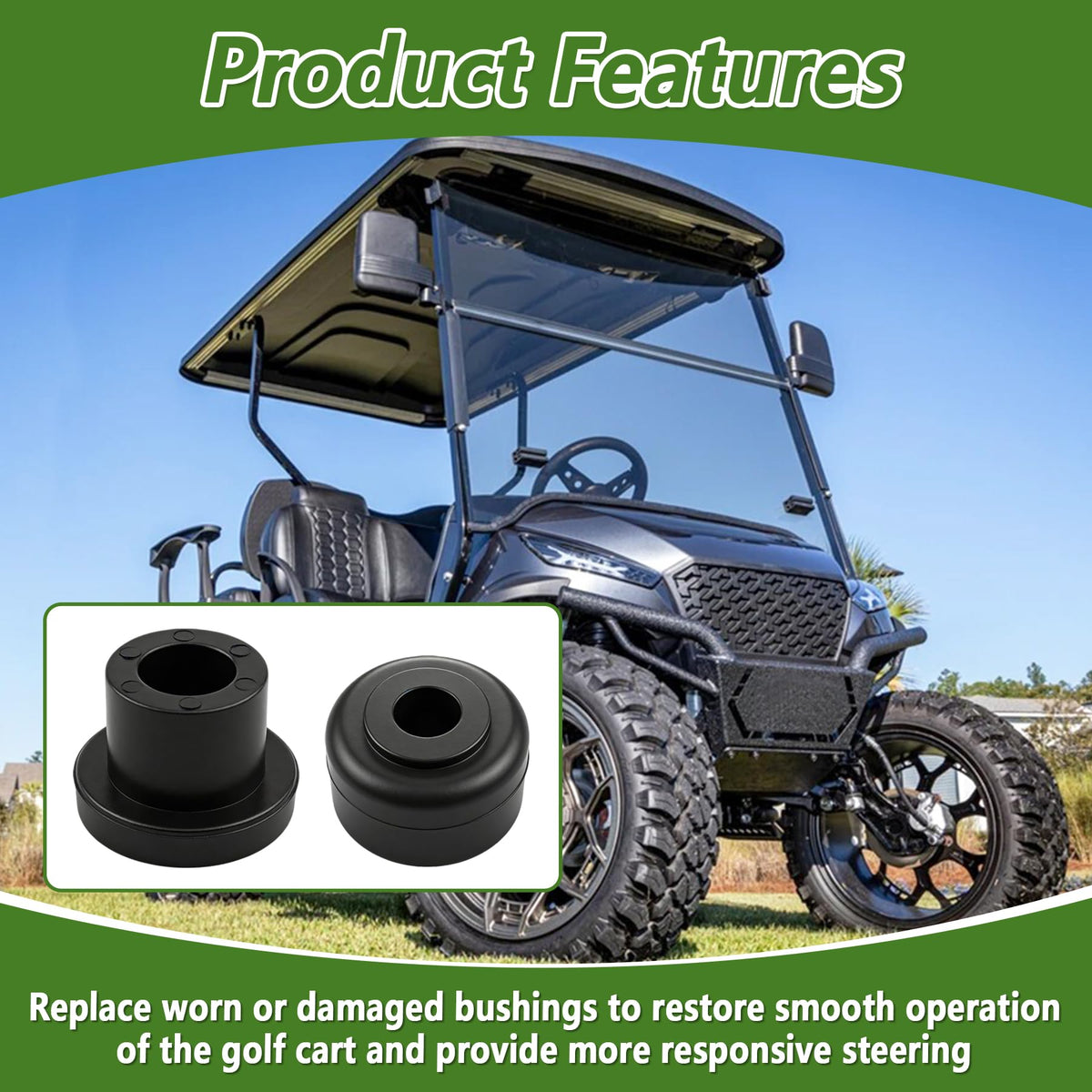 CTGTREXS 20-piece kit includes front A-arm bushings for GTW and MadJax lifts.