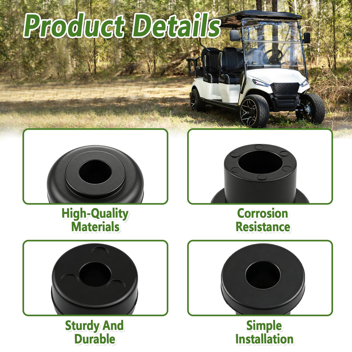 CTGTREXS easy install with direct replacement design for compatible A-arm lifts.