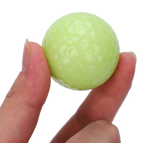 Culnflun Glow golf ball features dual fluorescent layers for longer glow.