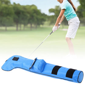 Culnflun golf bag holds 1-3 clubs for versatile practice sessions