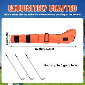 Sturdy bottom detail on Culnflun golf bag helps it stand on turf.