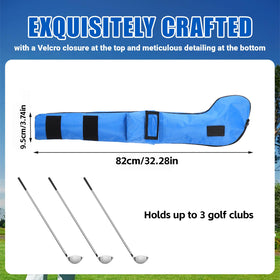 Culnflun golf bag bottom details enhance stability when set down