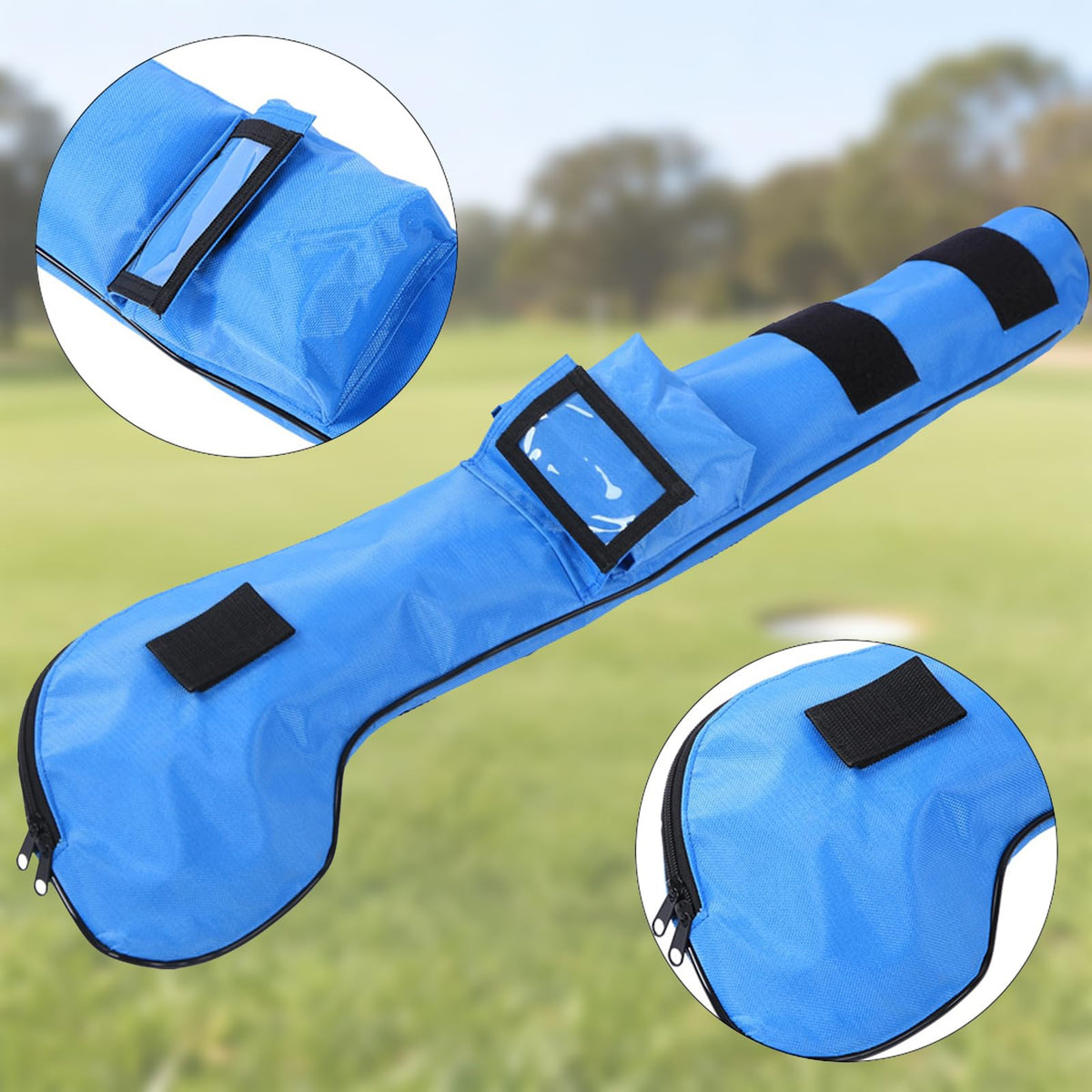 Culnflun golf bag fine stitching and craftsmanship for durability