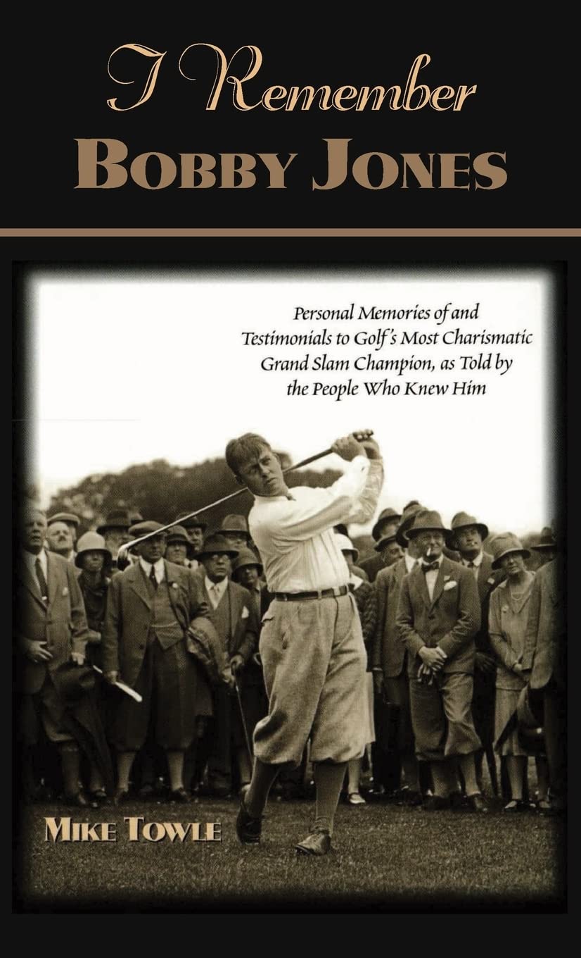 Cumberland House I Remember Bobby Jones book cover evokes golf heritage and classic storytelling.