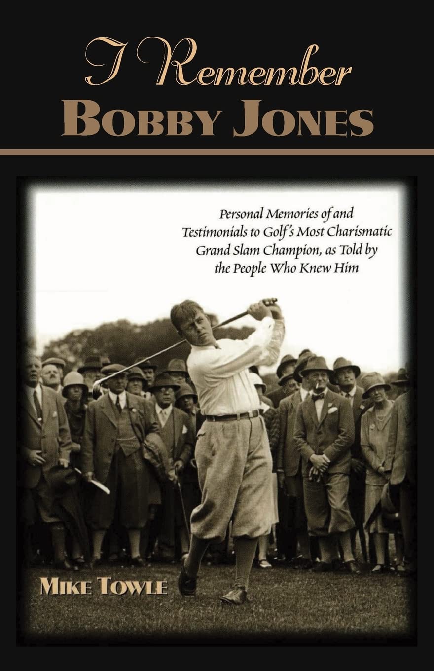 Cumberland House I Remember Bobby Jones cover featuring nostalgic golfer imagery for collectors