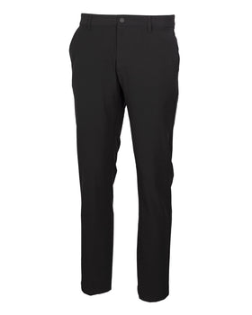 Cutter Buck Bainbridge pants front view, moisture-wicking fabric and tailored fit for golf.