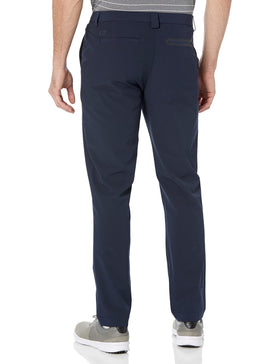 Cutter & Buck Bainbridge golf pants back view highlighting tailored fit and stretch for movement.