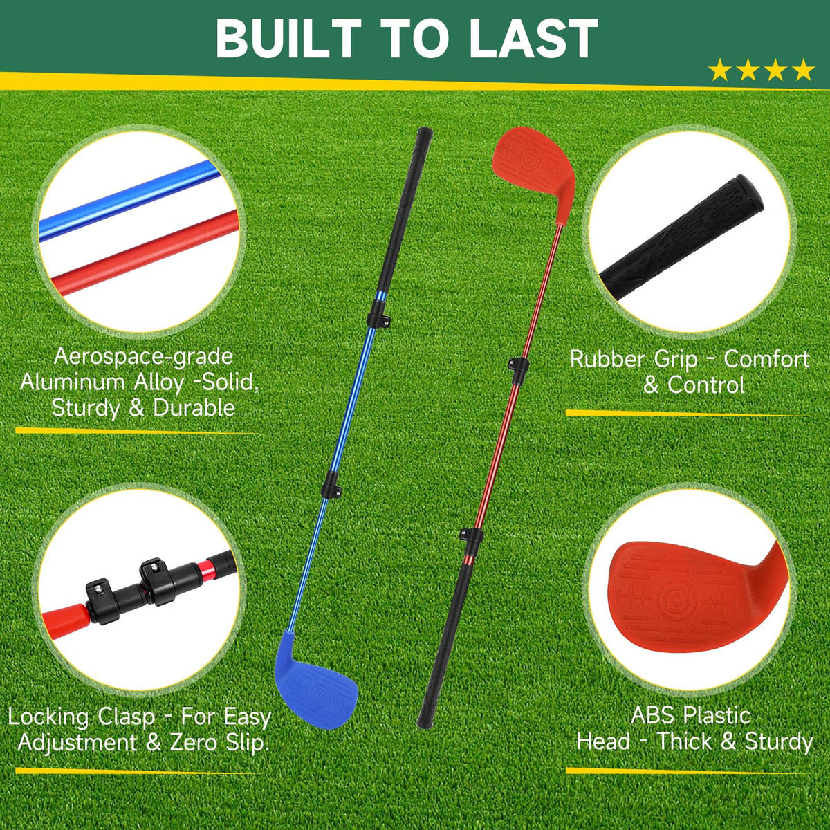 CWLAKON practice balls and scorecard included for organized play.
