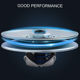 CXRCY drive clutch for XRT800/XRT810 top view; supports smooth engagement