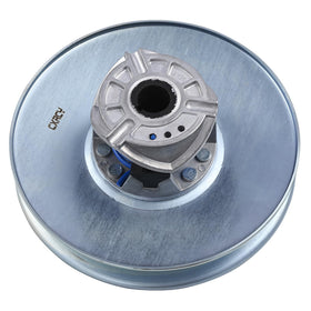 CXRCY secondary driven clutch for Club Car DS front view; rugged aluminum build for durability