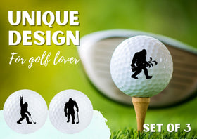 CybGene Bigfoot golf balls two-layer construction for enhanced performance.