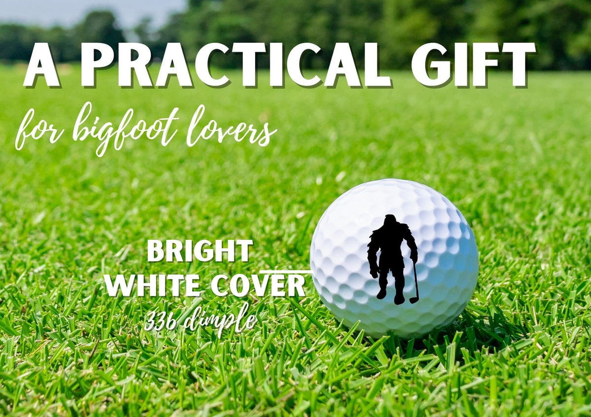 CybGene Bigfoot golf balls on the green help you stand out with style.