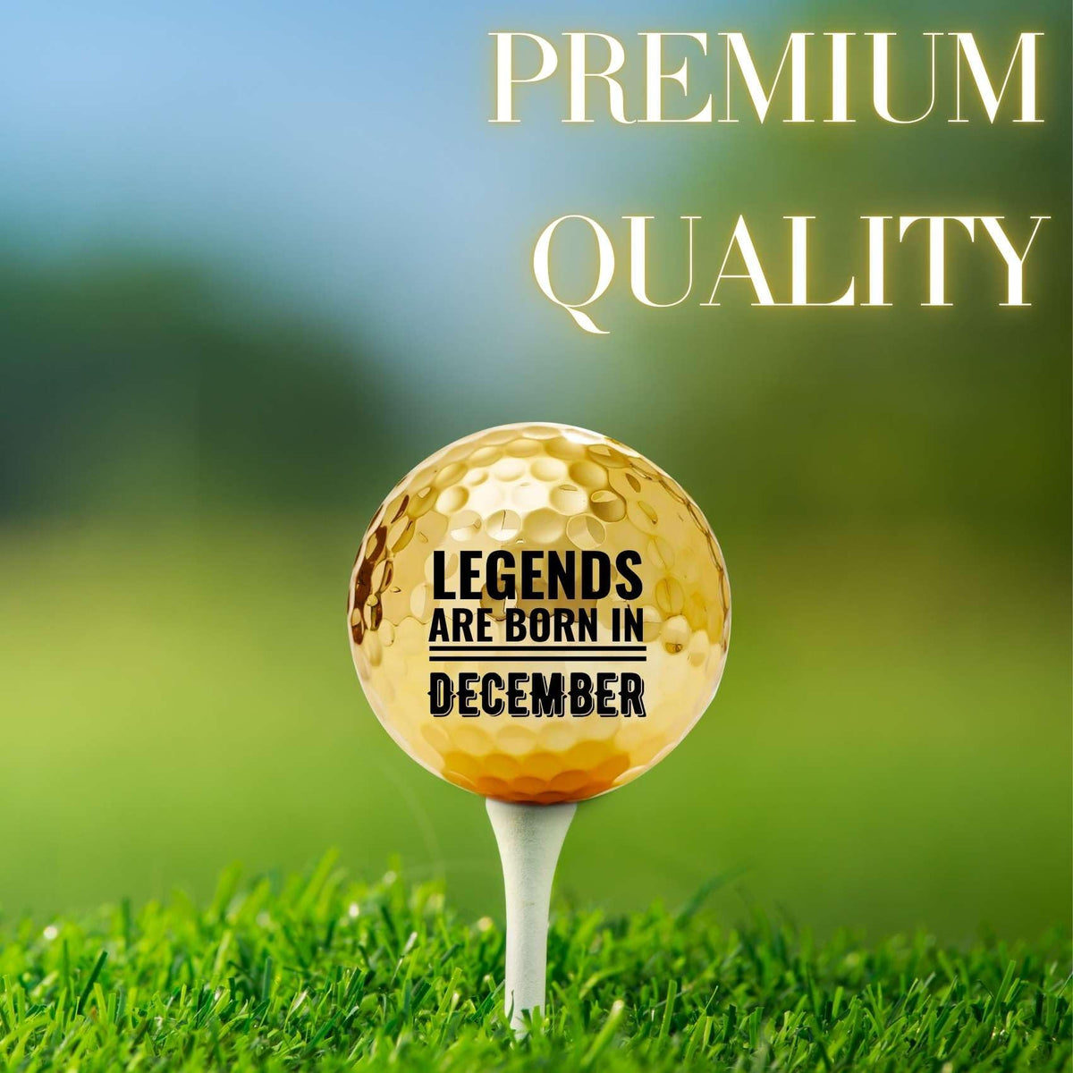 CybGene birthday balls set pattern 6 adds thoughtful, premium touches for golf fans