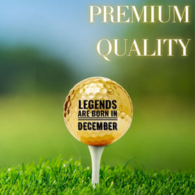 CybGene birthday balls set pattern 6 adds thoughtful, premium touches for golf fans