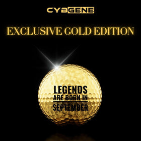 CybGene golf ball pattern 2 for better visibility and style on course