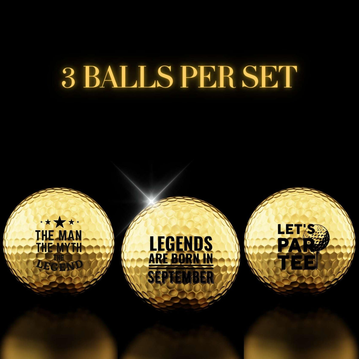 CybGene golf ball pattern 3 for themed gifts and fun rounds
