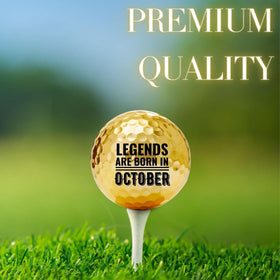 CybGene birthday golf balls set – design 5 eye-catching artwork for golf fans.