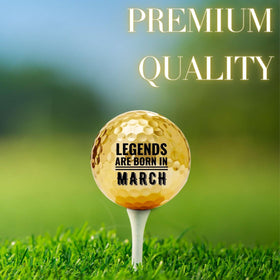 CybGene birthday golf balls set gift-ready option ideal for golf lovers.