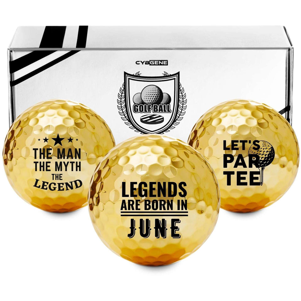 CybGene birthday golf balls set with unique design for memorable gifts