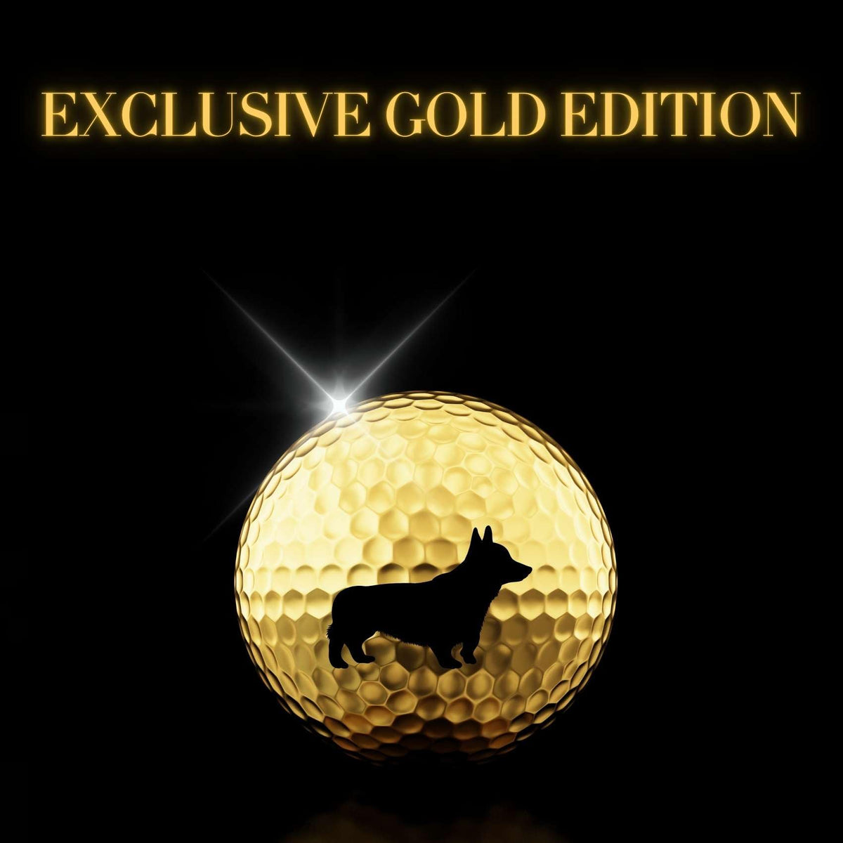 CybGene corgi-pattern golf balls with varied designs make gift-giving memorable