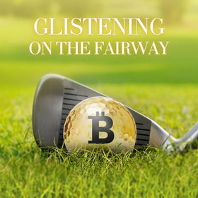 CybGene crypto-design golf balls with a unique look for gifting.
