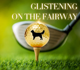 CybGene dog-themed golf balls provide memorable gifts for holidays and birthdays.