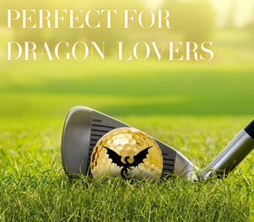 CybGene dragon golf balls feature a high speed core for efficient energy on the course.