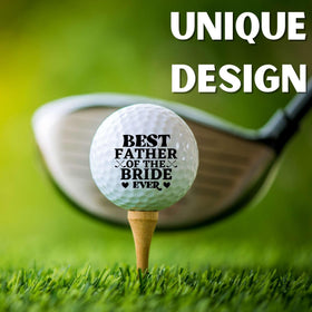 CybGene Father of the Bride balls featuring two-layer construction for a refined feel.