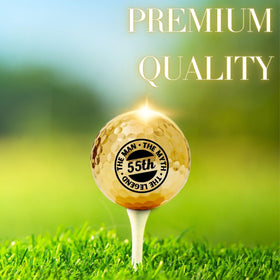 CybGene Father's Day golf gift balls enhance a celebratory round.