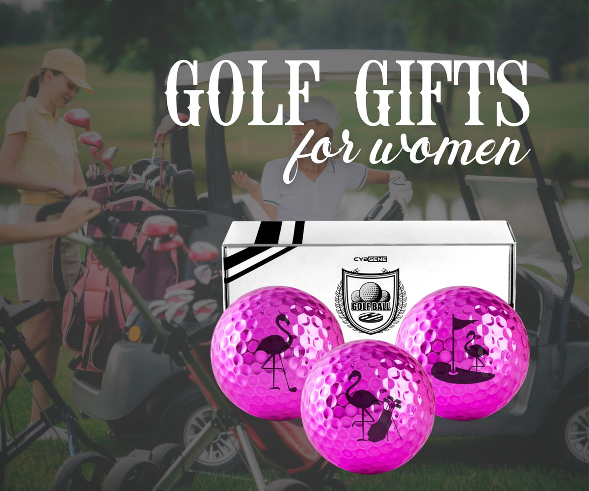 CybgGene gift set with flamingo motif suited for golf loving friends