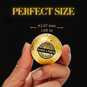 CybGene Godfather golf balls set, high-performance cores for faster play.