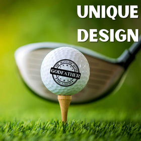 CybGene Godfather golf balls feature bold patterns that appeal to golfers.