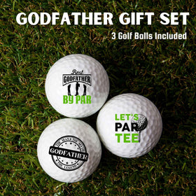 Godfather golf balls by CybGene offer high-speed cores for potential distance.