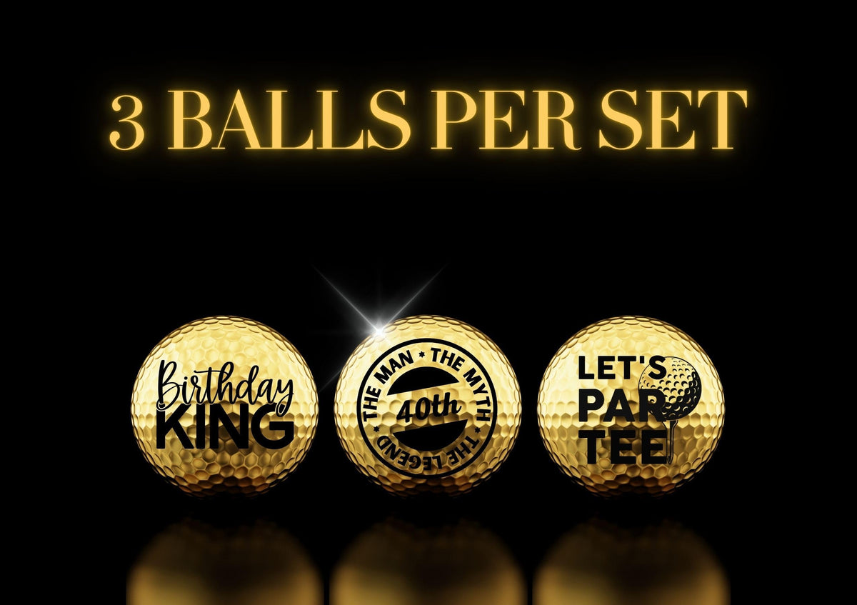 CybGene golf balls etched with quotes add gifting touch