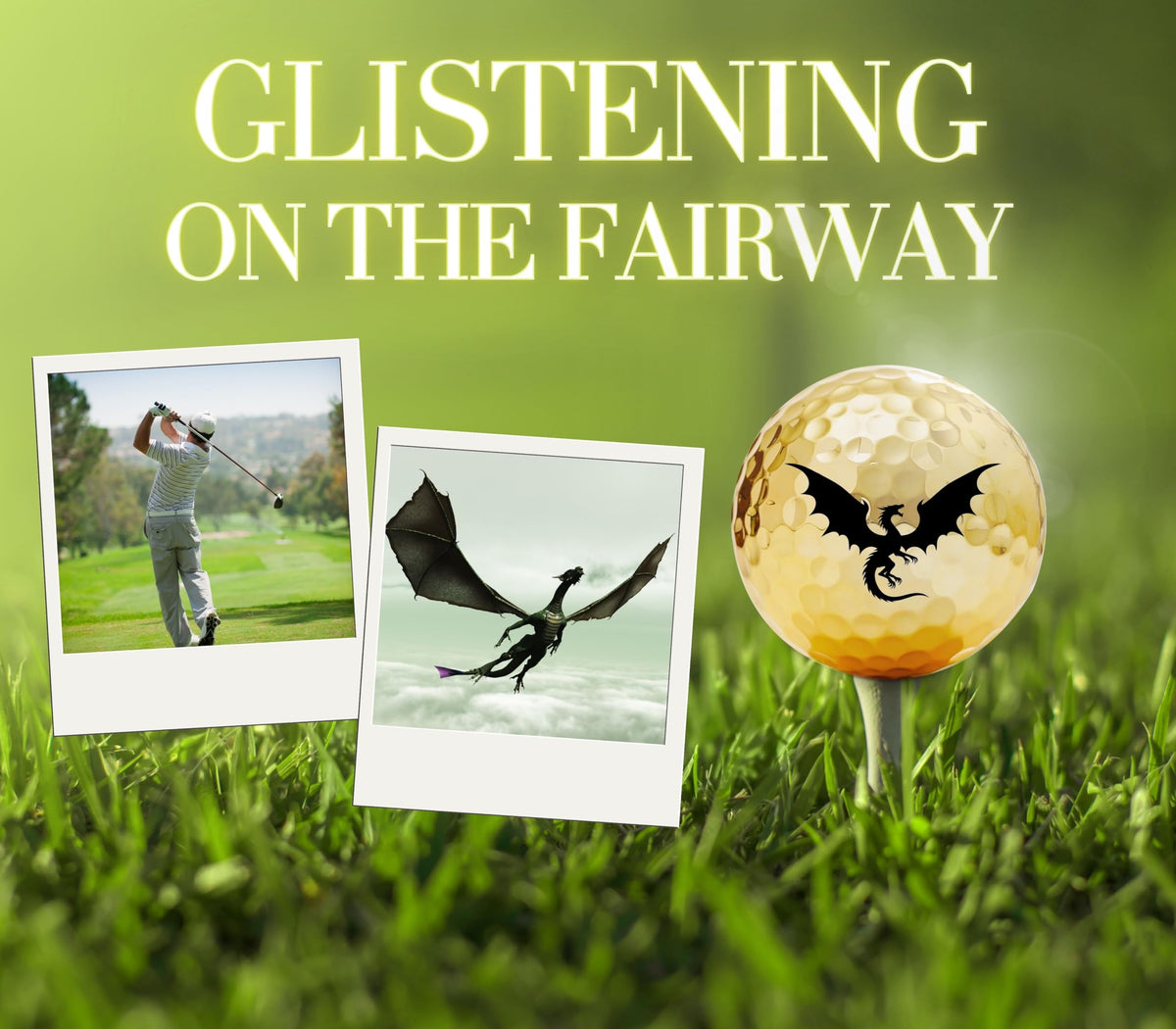 Gift-ready CybGene dragon golf balls for both men and women golf lovers.