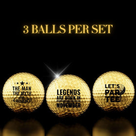 CybGene golf balls pattern-2 with vivid colors on course.