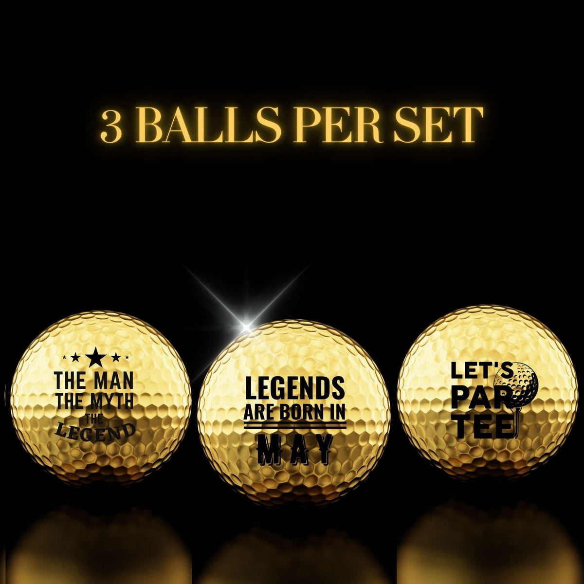 CybGene golf balls with fade-resistant logo prints for lasting appearance