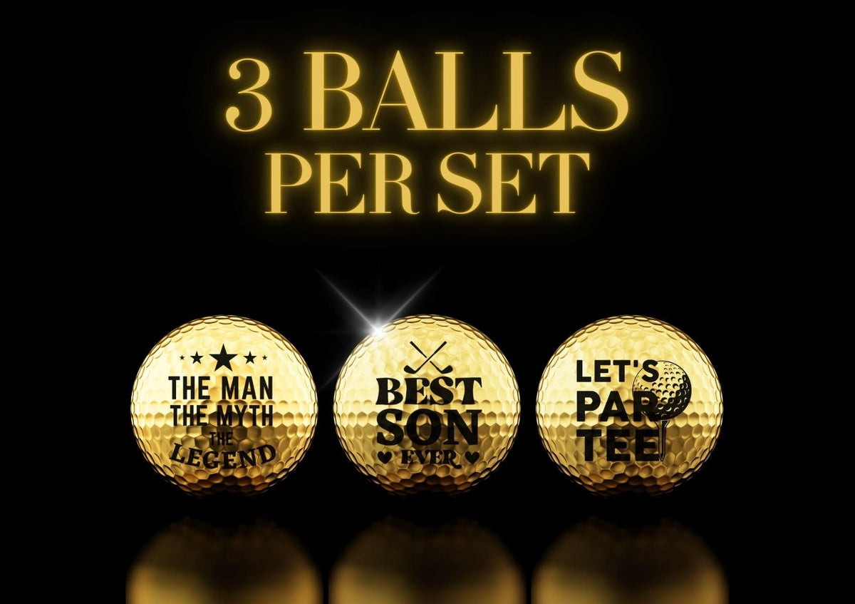 CybGene golf balls feature meaningful quotes for a personal touch on the course.