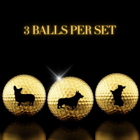 CybGene golf balls feature logo prints that resist fading through rounds