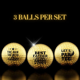 CybGene golf balls feature unique quotes for a personal gift touch.