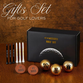 CybGene golf set unboxing visuals highlighting quality.