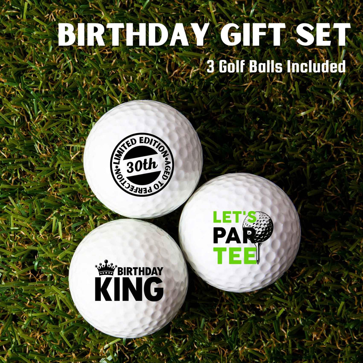 CybGene golf balls have a durable cover to withstand frequent play.